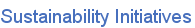 Sustainability Initiatives